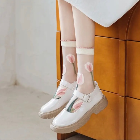 Fashion Summer Crew Socks Ultra-thin new - Picture 2 of 3